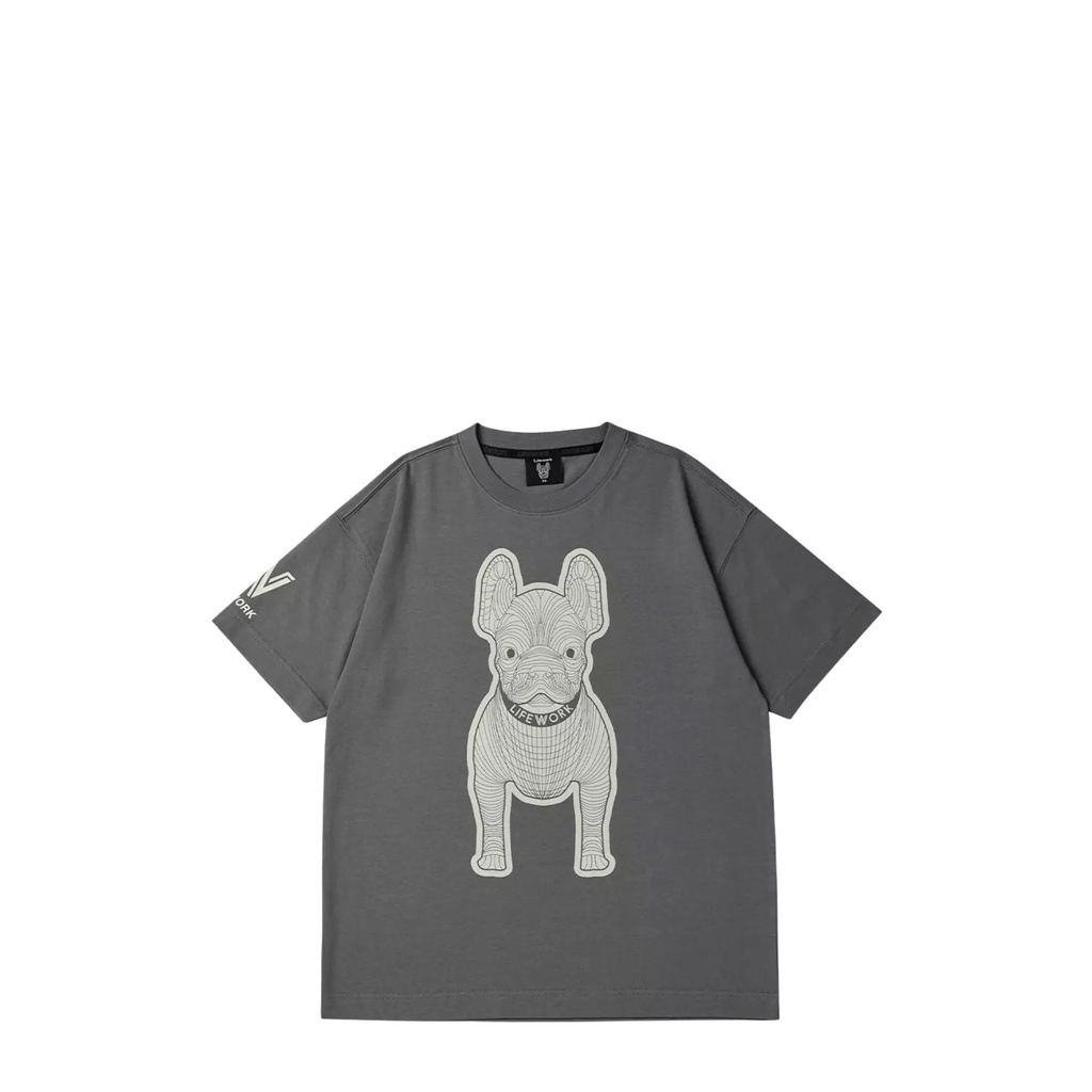 Silk Radog Short Sleeve Tshirt - Grey