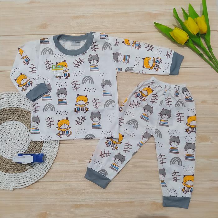 Charmi- Setelan Baju bayi laki-laki / Perempuan 6 12 Bulan Oblong Panjang