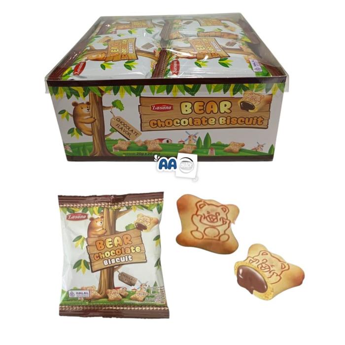 

Kuliner.Kita Sweet Bear Biscuit Isi 20