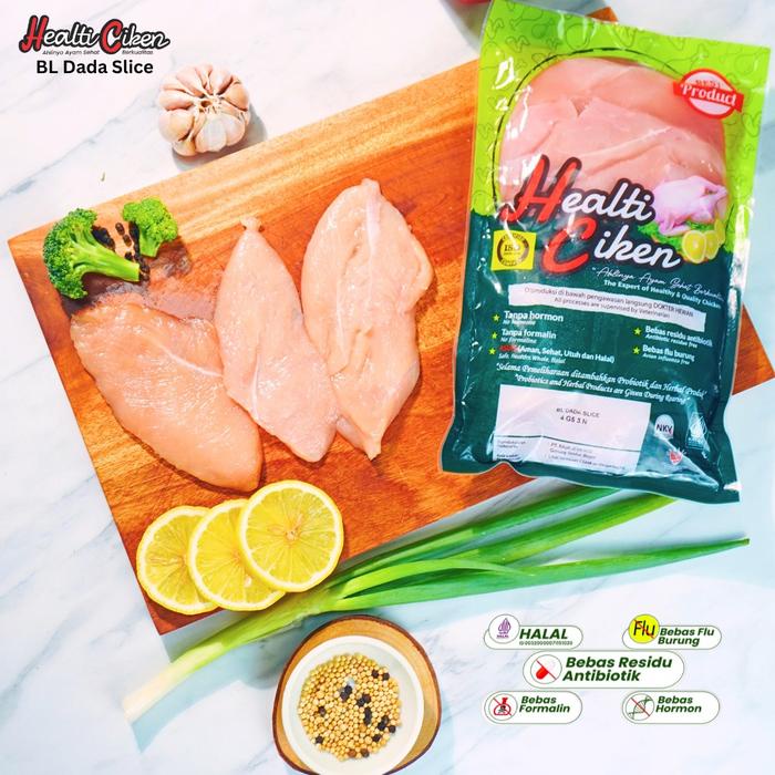 

Boneless Dada Slice 1 Kg + Probiotik Healti Ciken