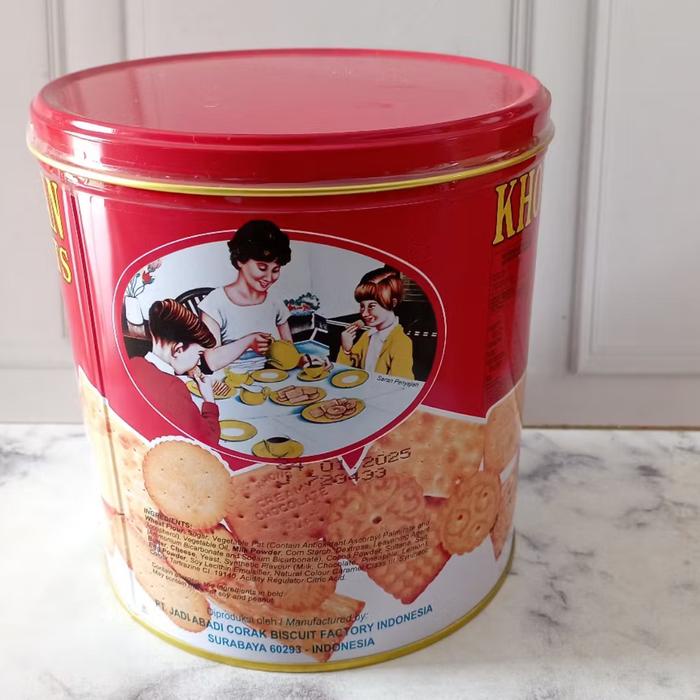 

Kuliner.Kita Kue Kering Khong Guan Biskuit Kaleng 650 Gram