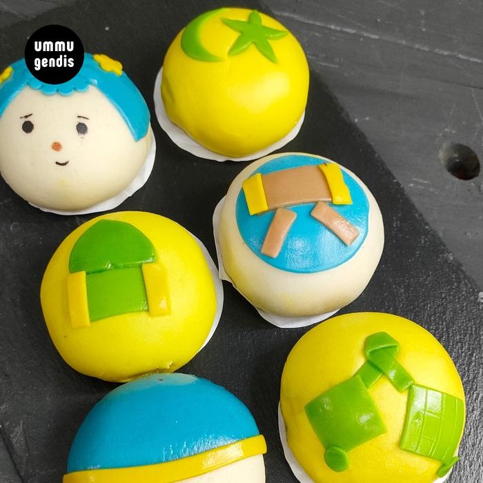 

Kuliner.Kita Bakpao Karakter Idul Fitri Isi Coklat (Biru)