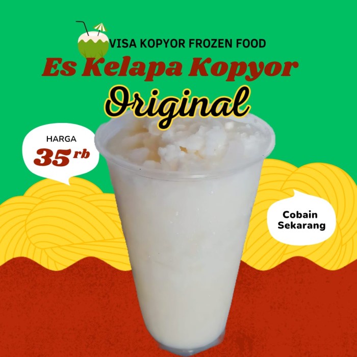 

Kuliner.Kita Es Kelapa Kopyor Original