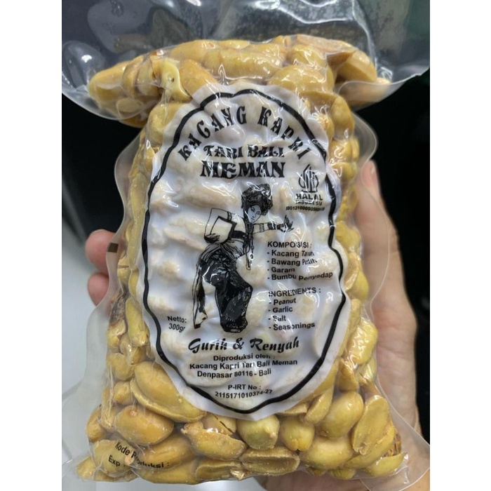 

Kuliner.Kita Kacang Kapri Tari Bali Meman 300Gr Asli Kapri Gurih Renyah