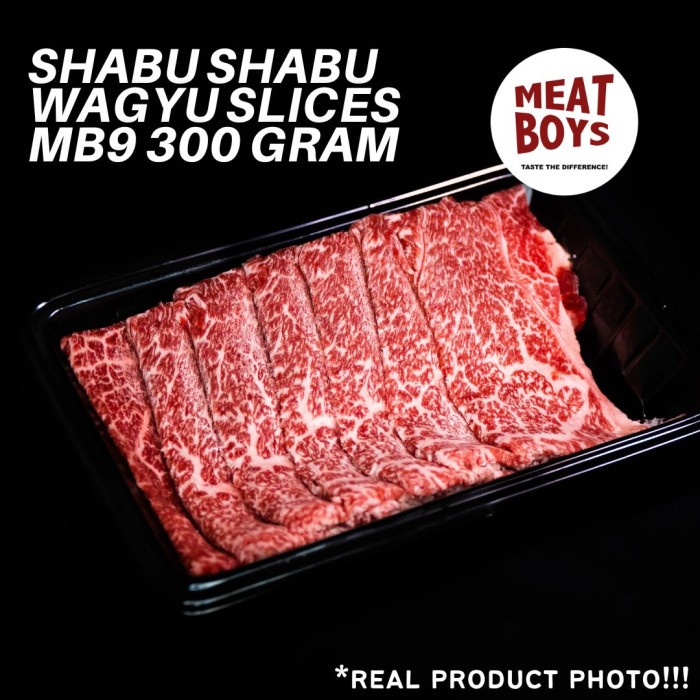 

Shabu-Shabu Slices Wagyu Mb9+ [300Gr]