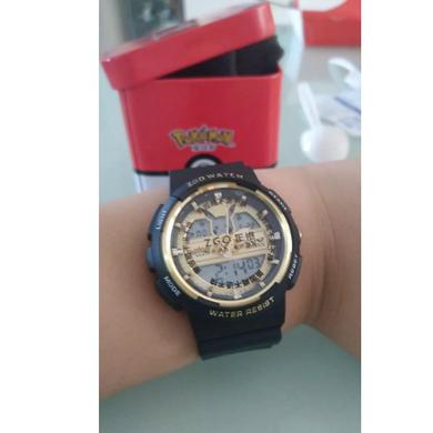Nyaman Dipakai - Jam pokemon pikachu watch original