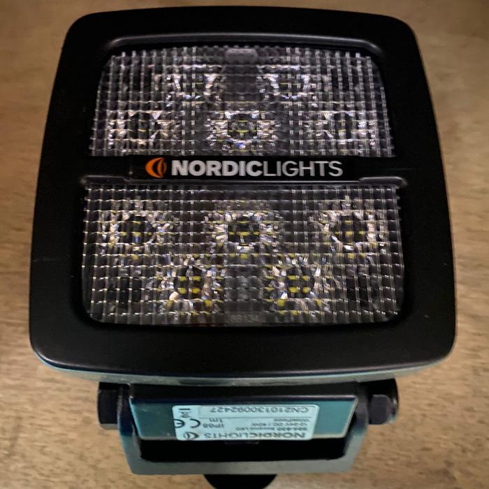 Work Light LED 50 watt 12 / 24 vdc Merk Nordic Light EURO
