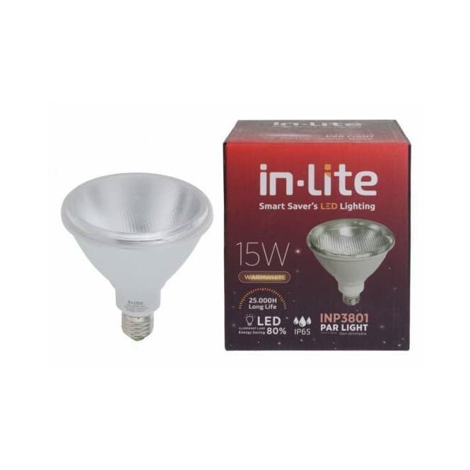LAMPU IN LITE LED SPOTLIGHT INLITE LED PAR38 15W 15 W 15 WATT INP3801