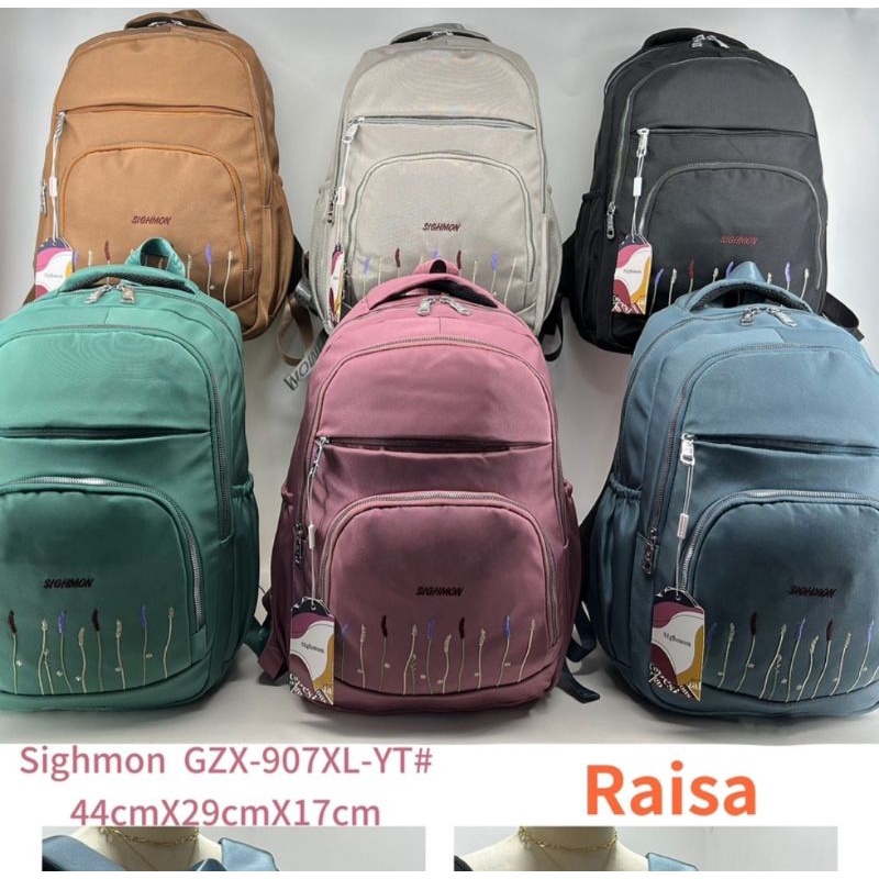 terbaru TAS RANSEL SIGHMON JUMBO WANITA IMPORT ORI terlaris