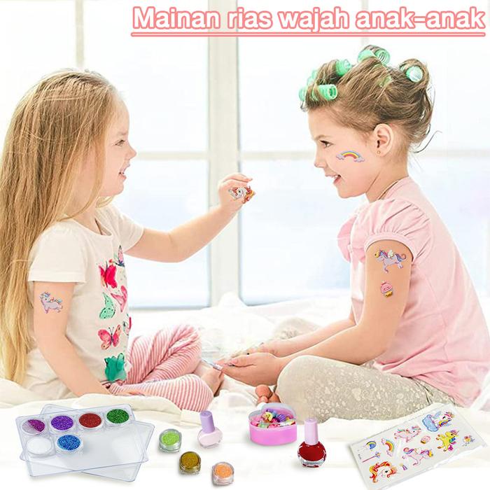 Sale Terbatas Tatajoy Mainan Tas Anak Cewek Mainan Make Up Tas Anak Cewek Lucu Unicorn Mainan Makeup