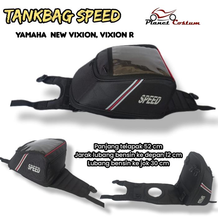 BEST TANKBAG SPEED (TAS TANGKI) UNTUK MOTOR VIXION BARU (NEW VIXION)