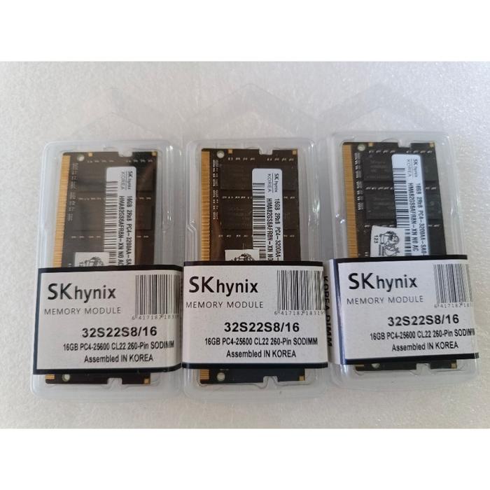 Ready RAM SK HYNIX SODIMM DDR4 16GB PC 25600 / 3200MHz