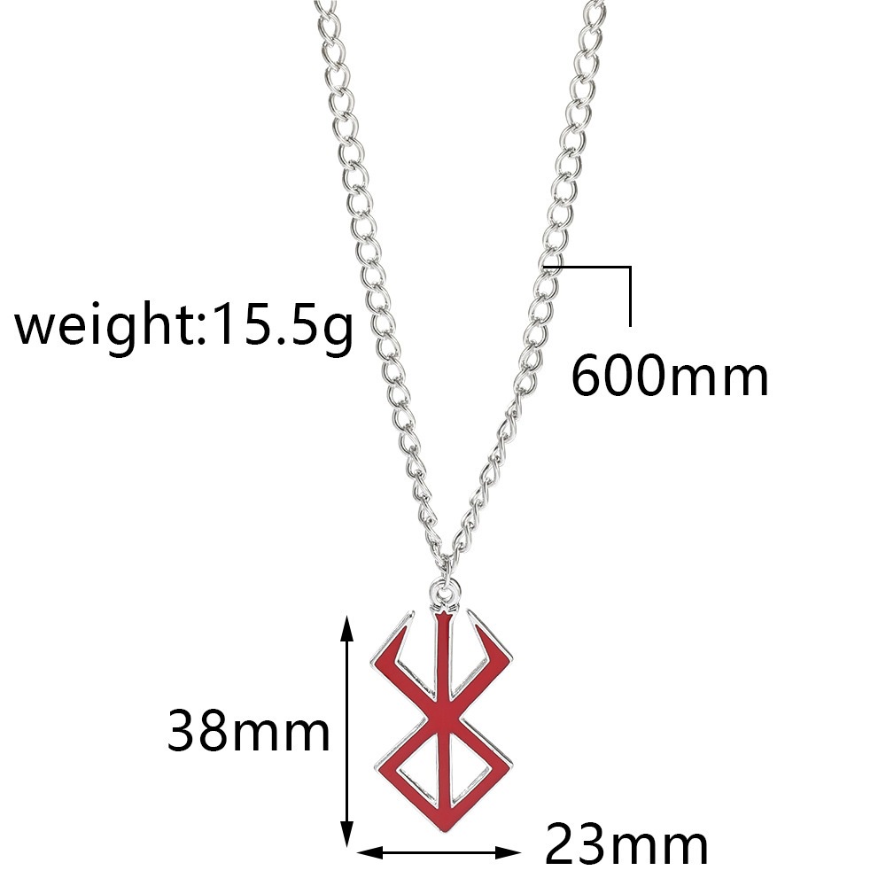 Berserk Anime Brand of Sacrifice Kalung Aloy Titanium