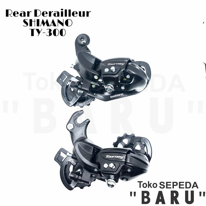 Sepeda Tb - Rear Derailleur Rd Shimano Tourney Ty-300 Ori