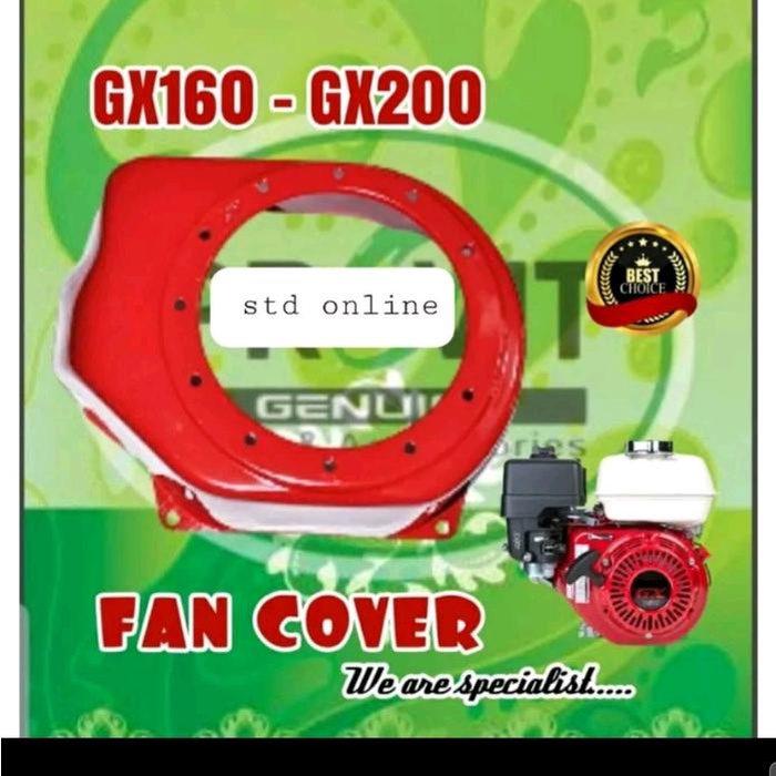 Original.. Gx160 Fan Cover Tutup Mesin Recoil Mesin Gx160 Gx200