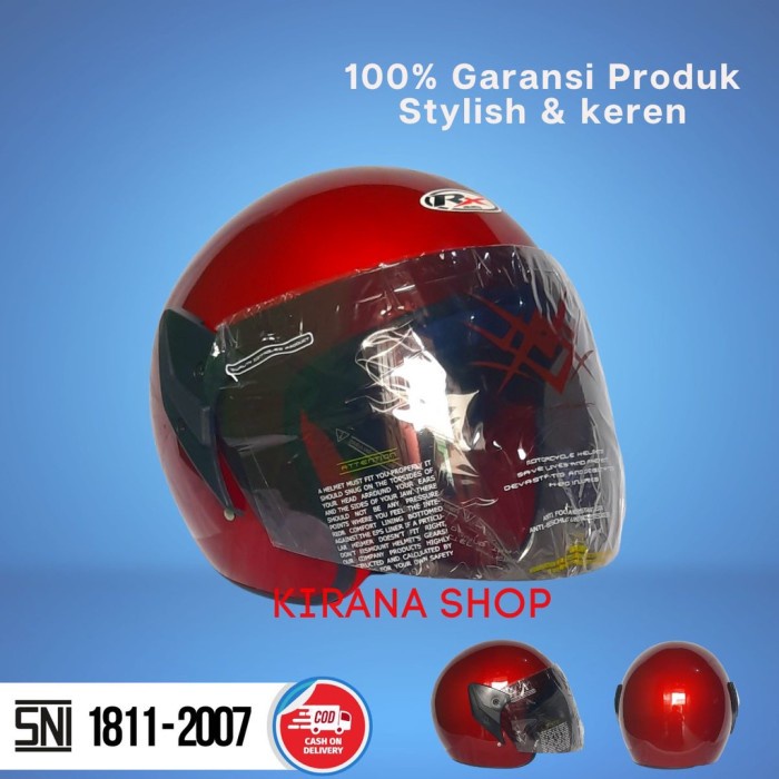 [Expert] Helm Dewasa Helm SNI Dewasa Pria Dan Wanita Model Kop