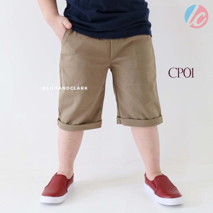 Cilboy- CELANA CHINO PENDEK ANAK LAKI LAKI BY LILY AND CLARK TERBARU CP01
