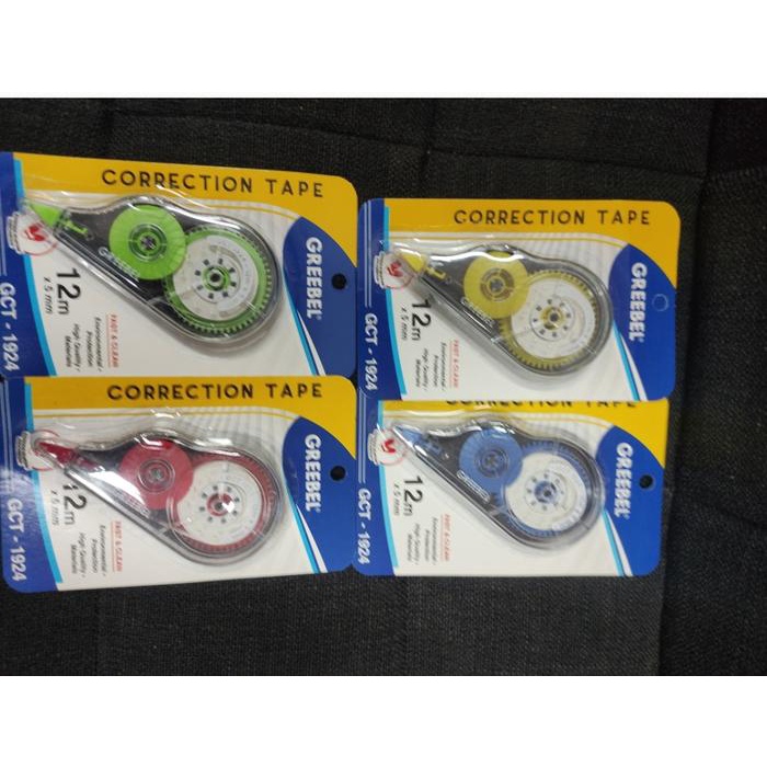 

^^^^^] correction tape greebel gct 1924 12 mm x 5 meter trondol