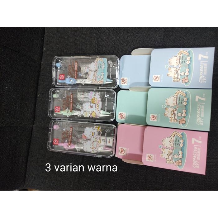 

((((()paling dicari] jangka pensil mekanik set penggaris hongbo kode hb 90282 lengkap