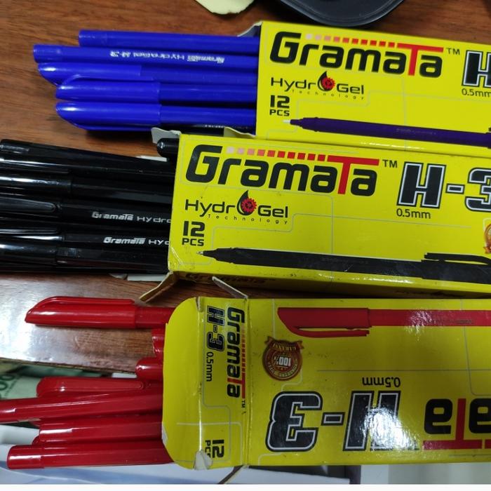 

Ready stock] ballpoint gramata lusinan hitam biru atau merah