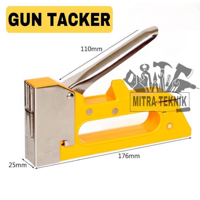 Sudimampir Staples Tembak Staples Gun Cekrekan Gun Tacker Staples Gun Serbaguna