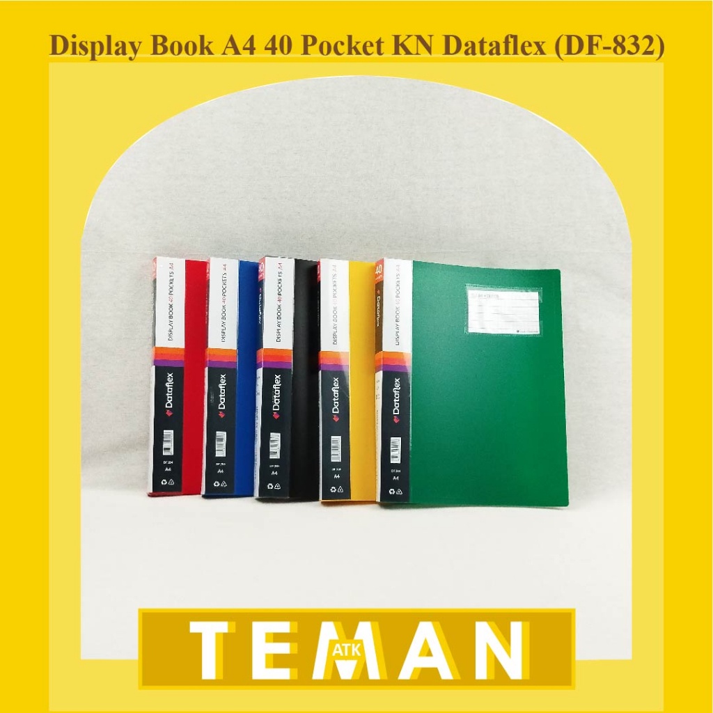 

Display Book / Clear Holder A4 40 Pocket + Kartu Nama Dataflex (DF-832)