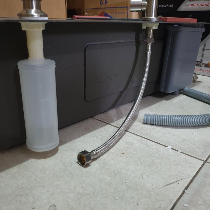 Limited Bak Cuci Piring Thsink Stainless Sus304 60X45 Paket Lengkap