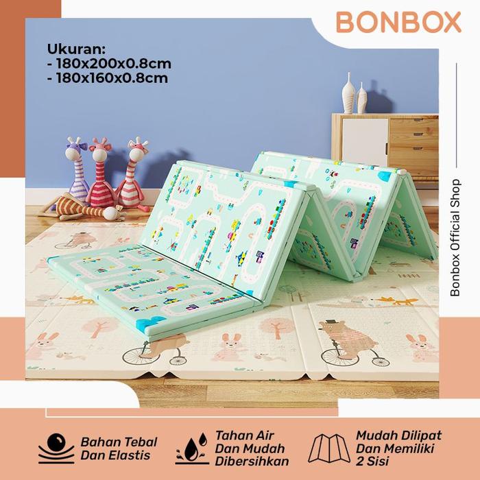 Bonbox High Quality Xpe Foldable Karpet Lipat Karpet Bayi Matras Bayi