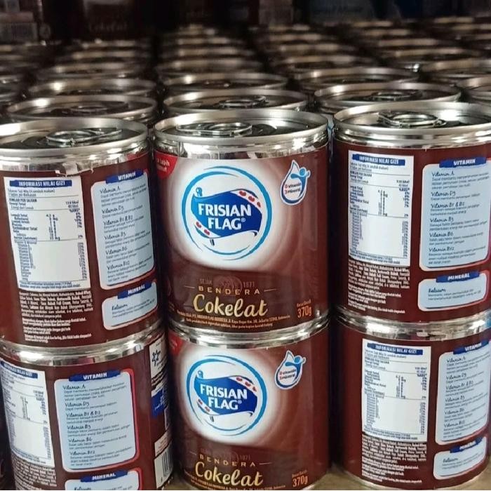 

DISKON SUSU FRISIAN FLAG KEMASAN KALENG 370GR ENAK 5PCS/KALENG MILK READYY