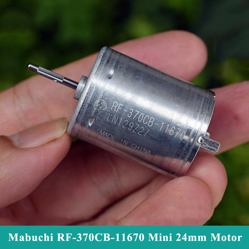 SALE% MABUCHI RF-370CB-11670 Mini 370 Motor DC 12V-24V 6000RPM