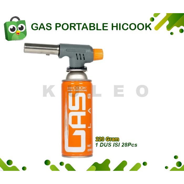 Spesial Gas Las Hicook / Hi-Cook / Hicook Las / Gas Portable / Alat Las