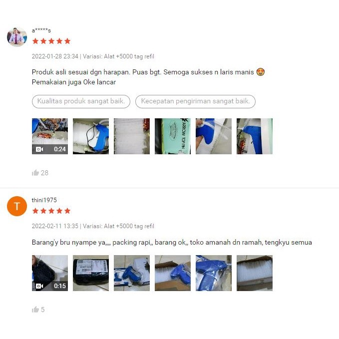 

[BAYAR DITEMPAT] Paket Laundry Alat Tag & Tag & Pita label penanda