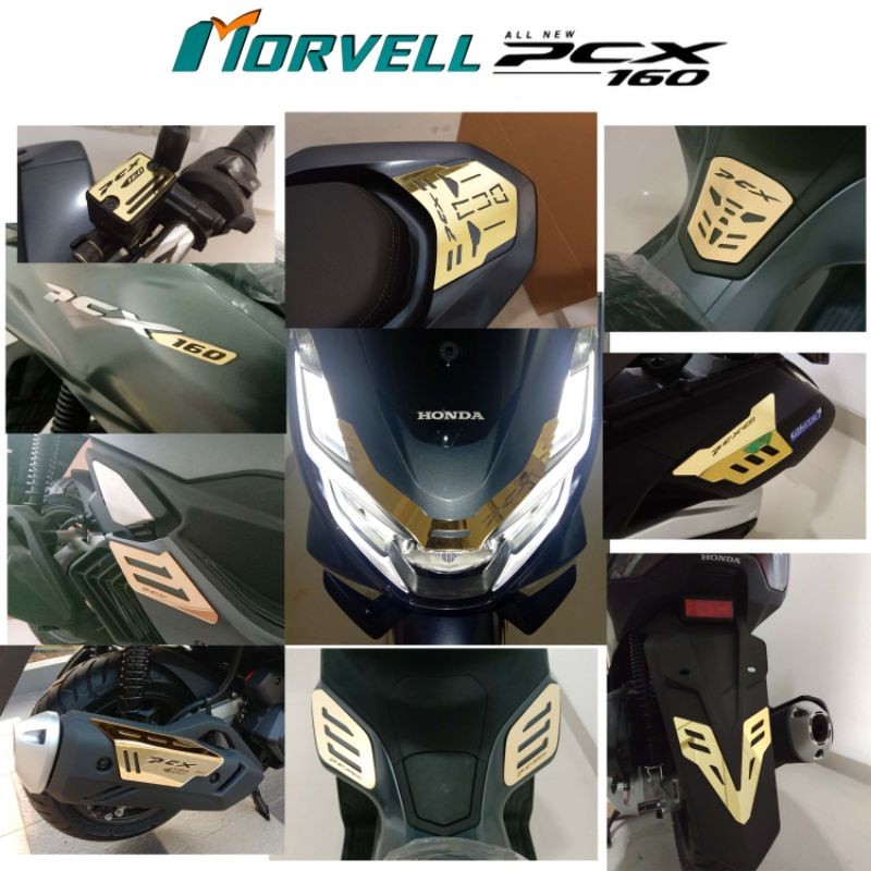 Honda PCX160 2021 2024 Paket Garnish Aksesoris PCX 160 Garnis WE