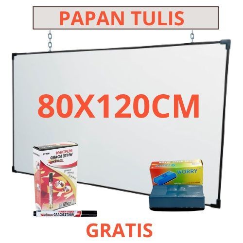 

PAPAN TULIS UKURAN BESAR WHITEBOARD FREE SPIDOL DAN PENGHAPUS PAPAN TULIS 2 SISI