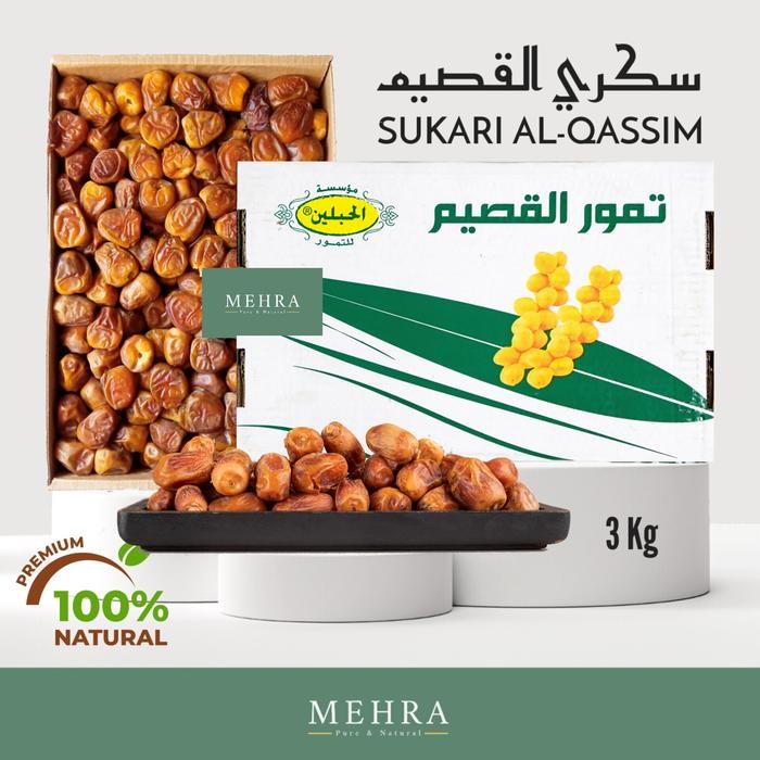 

BisaInstan- KURMA SUKARI AL QASSIM / SUKKARI / SUKARY / SUKKARY 3 KG