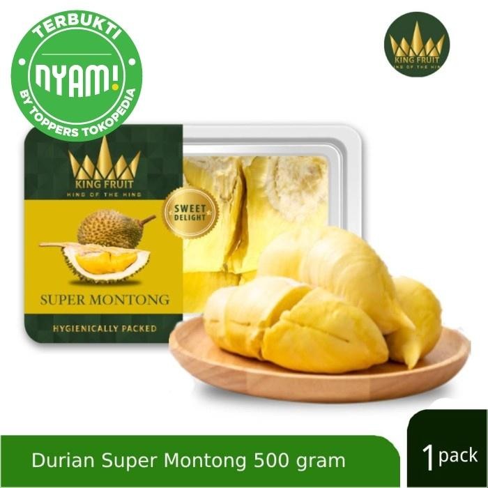 

BisaInstan- TERMURAH - KING FRUIT Durian Super Montong Premium Durian 500 gram