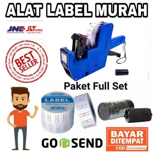 

U PAKET KOMPLIT MESIN LABEL BISA UNTUK LABEL EXP STIKER Penempel Murah