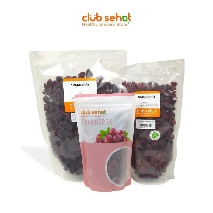 

BisaInstan- RED CRANBERRY DRIED, 500GR