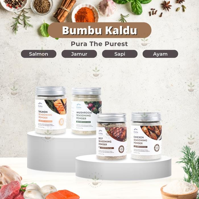 

BisaInstan- Pura Seasoning With Himalayan Salt 100gr- Kaldu MPASI Pura Non MSG