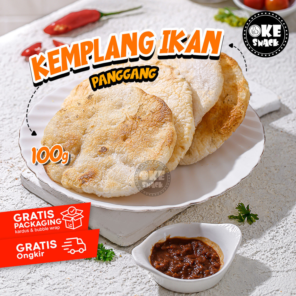 

Kemplang Ikan Panggang Kerupuk 100g