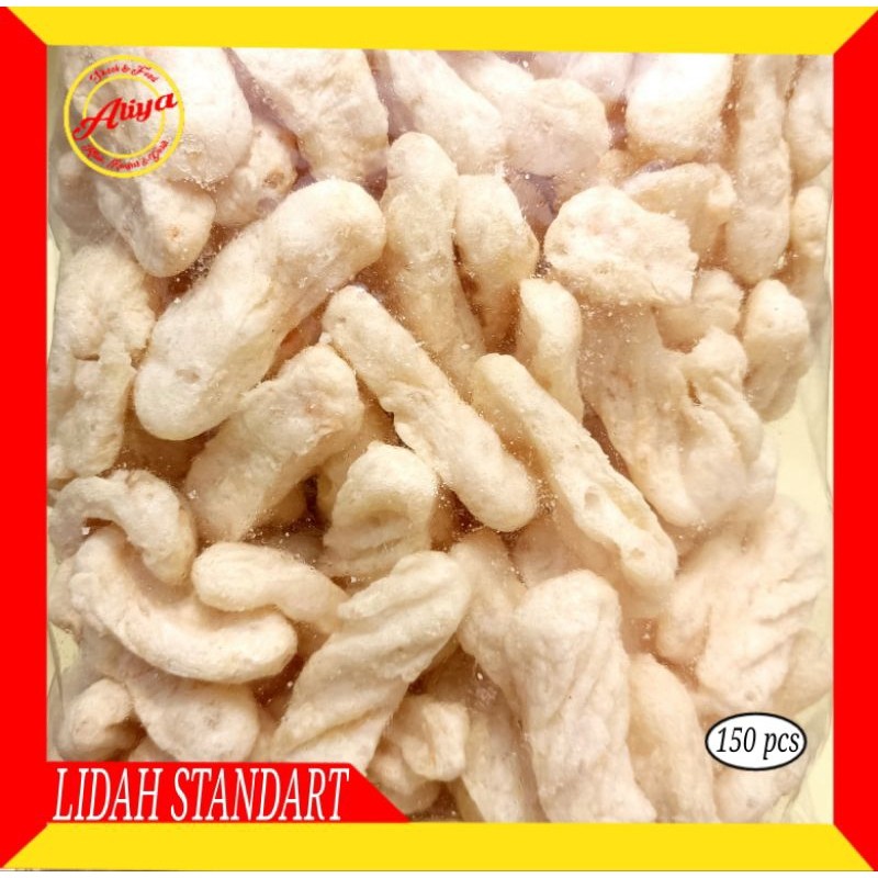 

CUANKI LIDAH STANDART NON TAHU ISI 150pcs. special toping baso aci seblak cuanki. siap saji