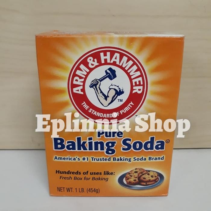 

BisaInstan- Arm N & Hammer Hamer Pure Baking Backing Soda Powder 454 gr - Tepung