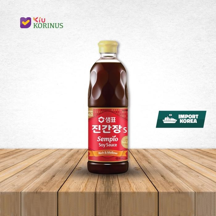

BisaInstan- K- Sempio Kecap Asin /Soy Sauce Jin S/Kecap Asin Korea 860 ml