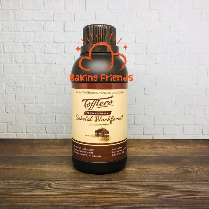 

BisaInstan- Toffieco Pasta Chocolate Blackforest 250GR/Perisa Pewarna Coklat