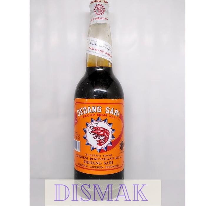 

BisaInstan- Kecap Oedang Sari 600ml Cirebon
