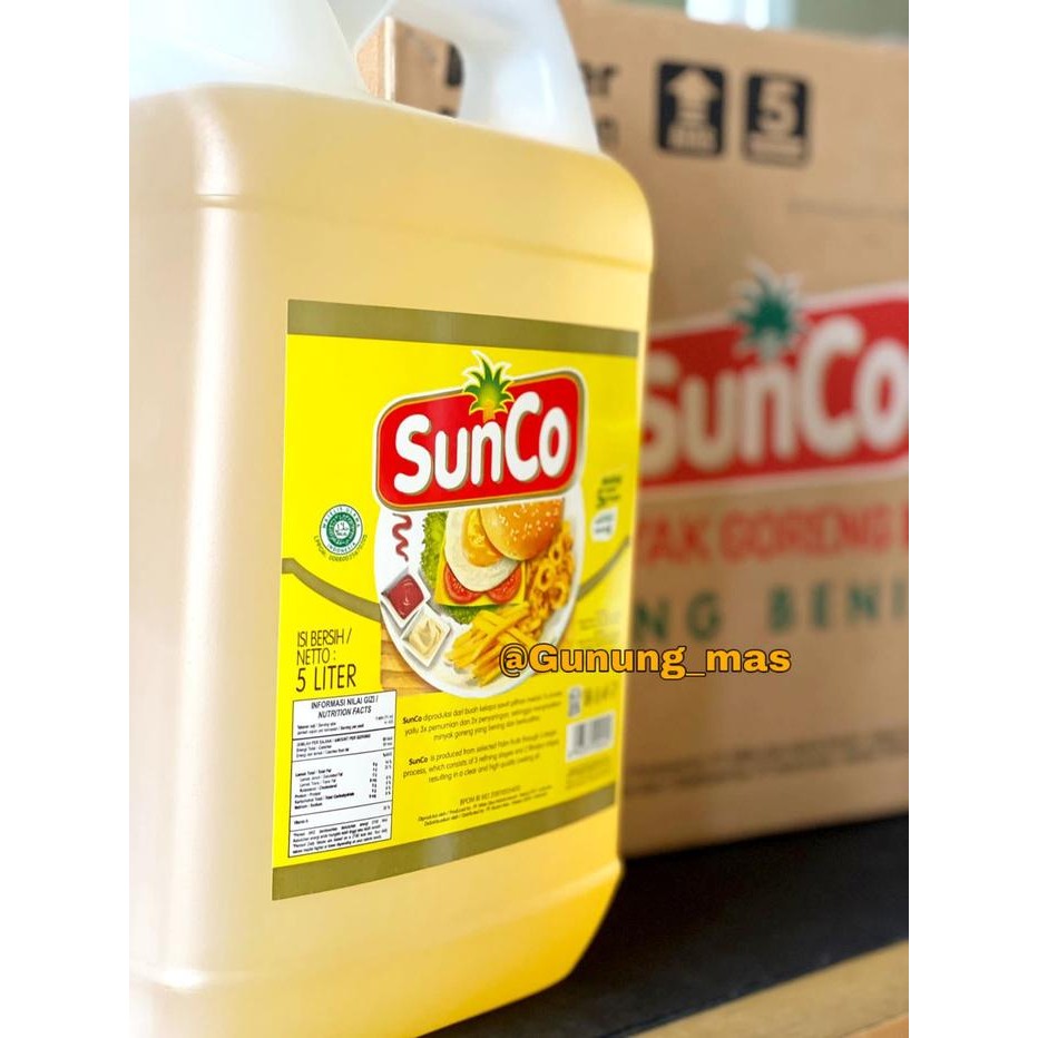 

BisaInstan- Minyak Goreng Sunco 5 L Jerigen
