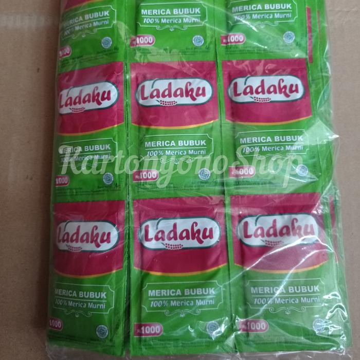 

BisaInstan- Lada Merica Bubuk Ladaku Sachet Per Pak Isi 72 Pcs-Ecer