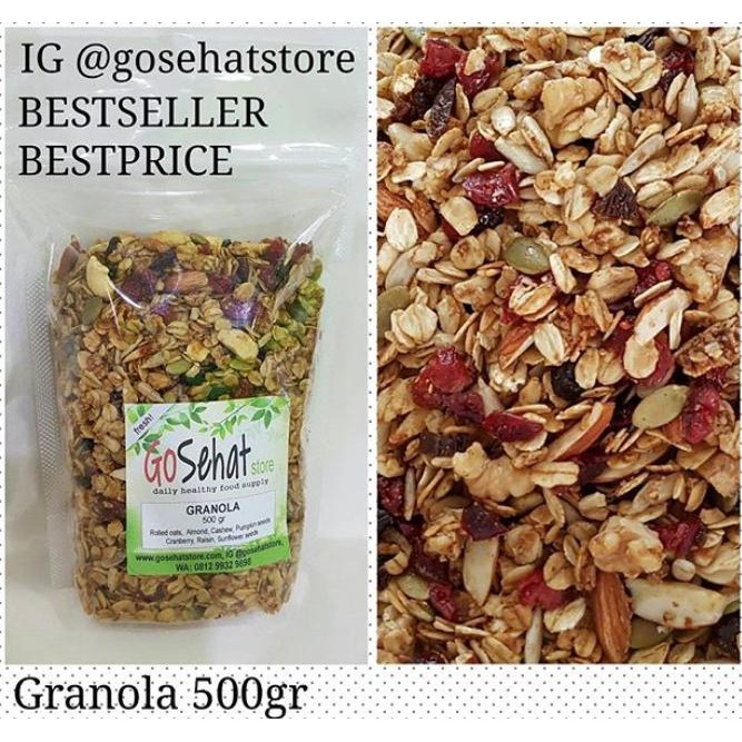 

GRANOLA KEJU - 500GR