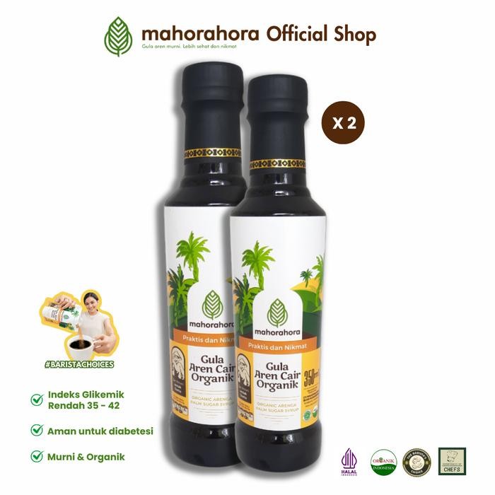 

Kirim,HariYgSama- Paket Hemat Mahorahora, 2 pcs Gula Aren Cair 350 Ml