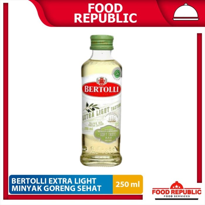 

BisaInstan- Bertolli Extra Light Olive Oil 250 ML Minyak Goreng Sehat Best Seller